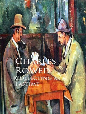cover image of Collecting as a Pastime